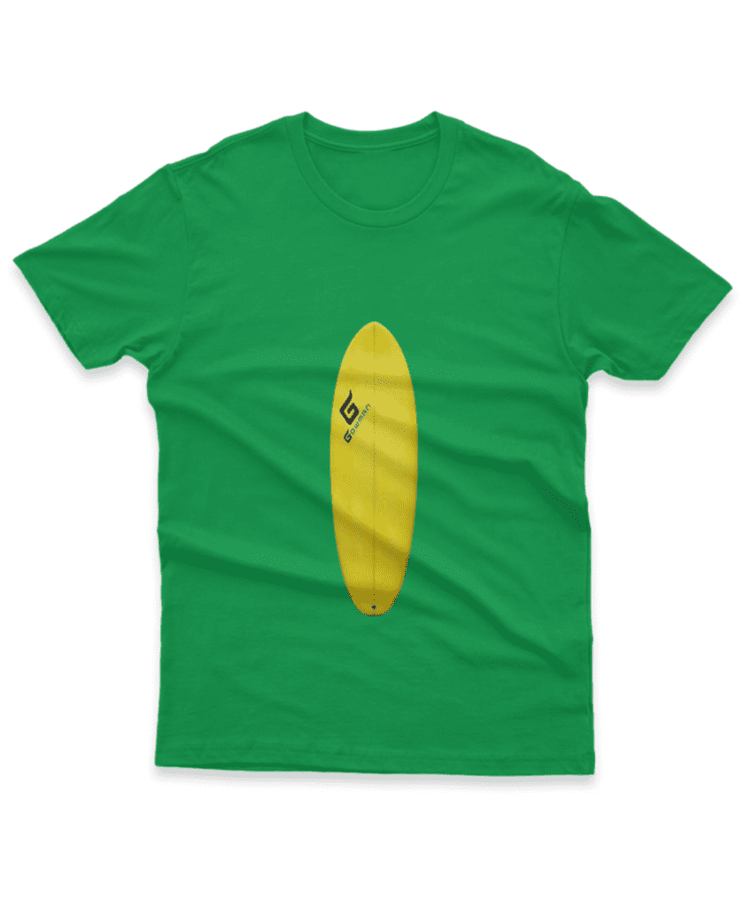 Camiseta Estonada Masculina Prancha Amarela