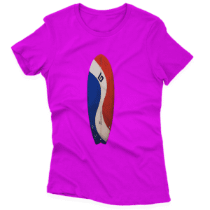 Camiseta Estonada Feminina Prancha Cola